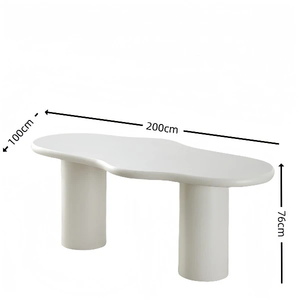 Concrete Painting Dining Table size